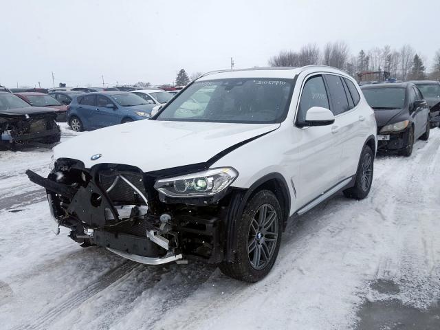 5UXTR9C58KLD94333 - 2019 BMW X3 XDRIVE30I  photo 2