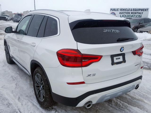 5UXTR9C58KLD94333 - 2019 BMW X3 XDRIVE30I  photo 3