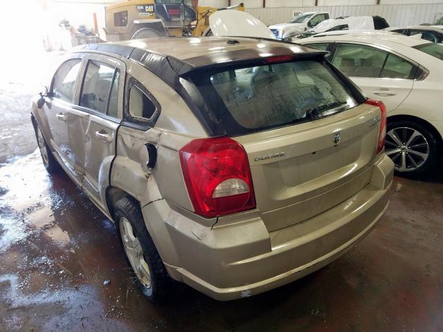 1B3HB48A59D147911 - 2009 DODGE CALIBER SXT  photo 3