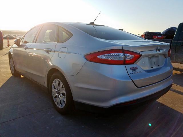 3FA6P0G73DR286558 - 2013 FORD FUSION S  photo 3