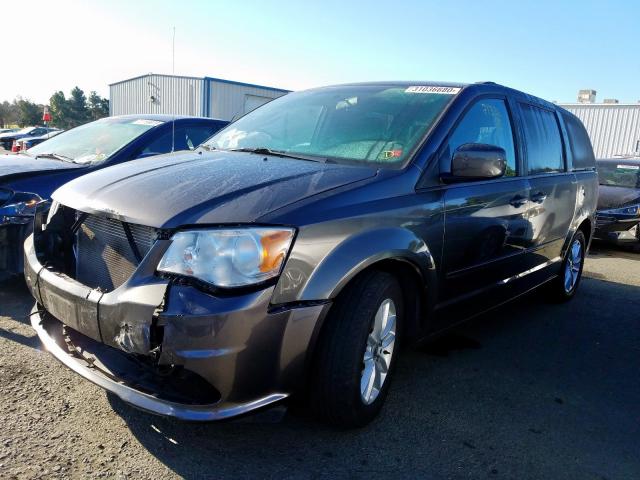 2C4RDGCG5GR323960 - 2016 DODGE GRAND CARAVAN SXT  photo 2