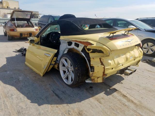 1C3AN65L45X042220 - 2005 CHRYSLER CROSSFIRE LIMITED  photo 3