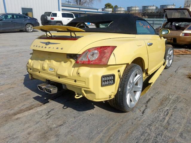 1C3AN65L45X042220 - 2005 CHRYSLER CROSSFIRE LIMITED  photo 4