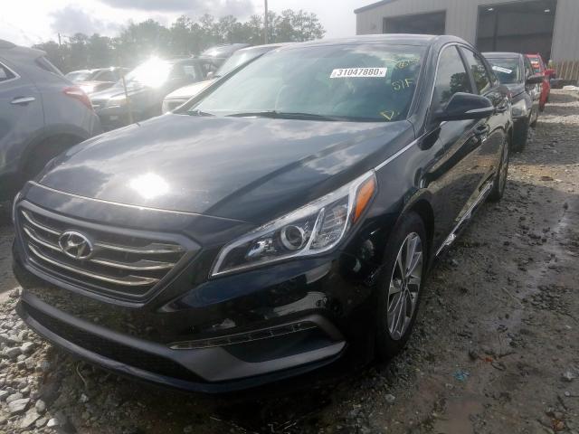 5NPE34AF4FH221006 - 2015 HYUNDAI SONATA SPORT  photo 2