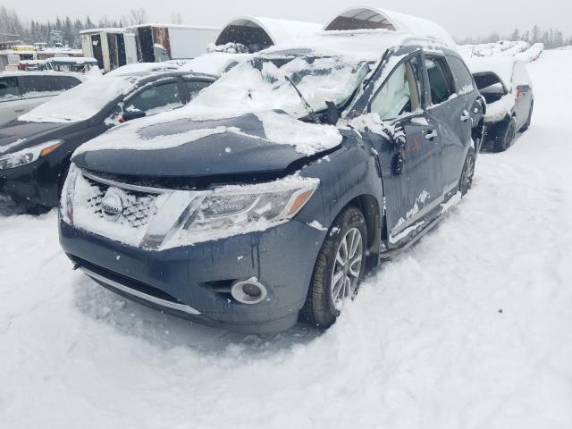 5N1AR2MM7GC653562 - 2016 NISSAN PATHFINDER S 蓝色 照片 2