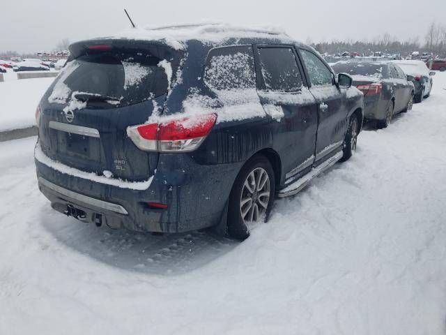 5N1AR2MM7GC653562 - 2016 NISSAN PATHFINDER S 蓝色 照片 4