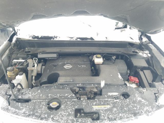 5N1AR2MM7GC653562 - 2016 NISSAN PATHFINDER S 蓝色 照片 7