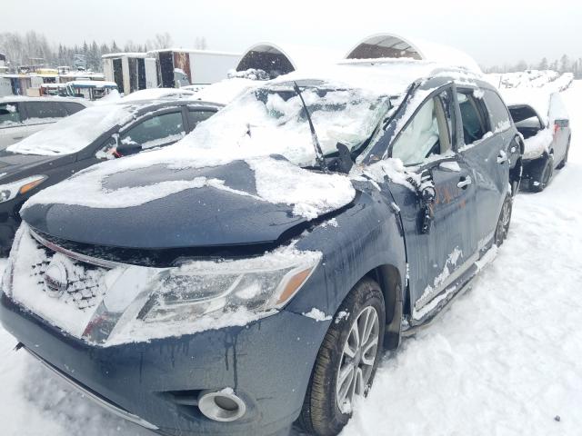 5N1AR2MM7GC653562 - 2016 NISSAN PATHFINDER S 蓝色 照片 9