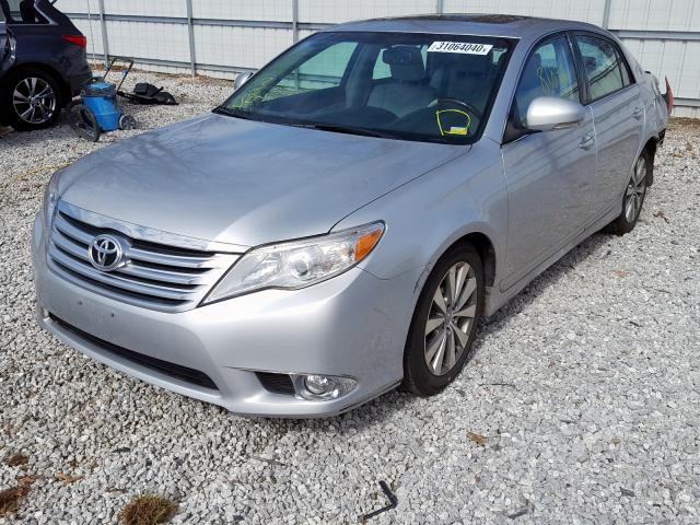 4T1BK3DB1BU408188 - 2011 TOYOTA AVALON BASE 银色 照片 2