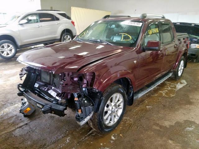 1FMEU53807UA08199 - 2007 FORD EXPLORER SPORT TRAC LIMITED  photo 2