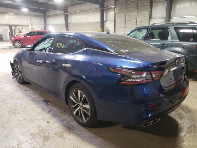 1N4AA6CV4LC360974 - 2020 NISSAN MAXIMA SV BLUE photo 3