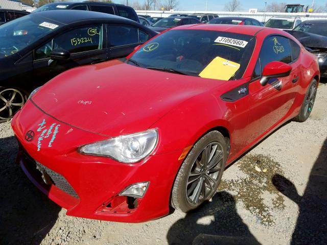 JF1ZNAA14F9702550 - 2015 TOYOTA SCION FR-S  photo 2