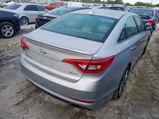 5NPE34AF3FH103710 - 2015 HYUNDAI SONATA SPORT  photo 4