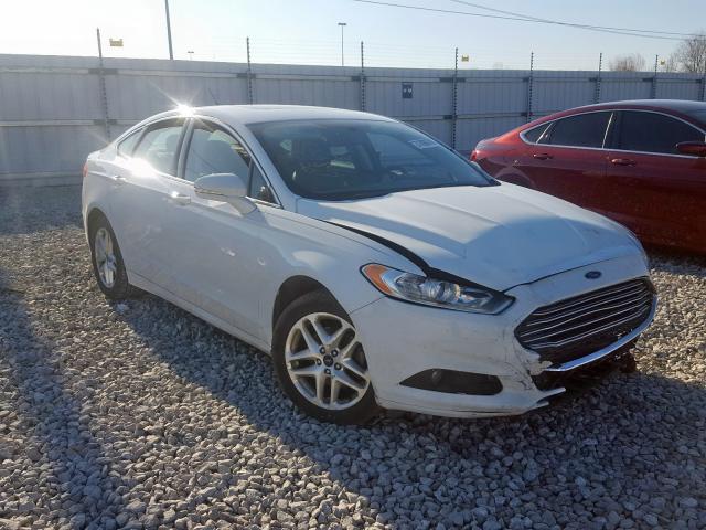 3FA6P0HD6GR290418 - 2016 FORD FUSION SE  photo 1