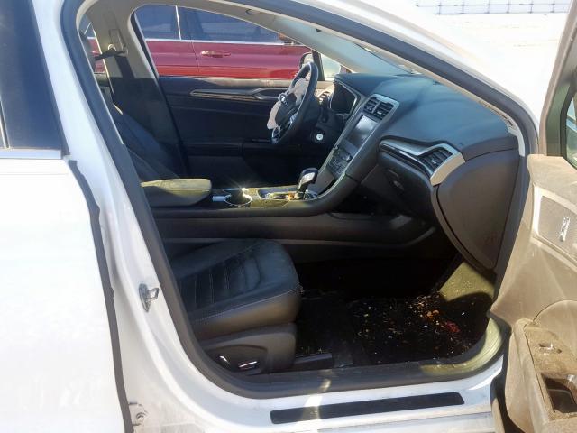 3FA6P0HD6GR290418 - 2016 FORD FUSION SE  photo 5