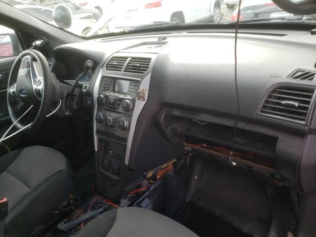 1FM5K8AR5DGA64278 - 2013 FORD EXPLORER POLICE INTERCEPTOR WHITE photo 9