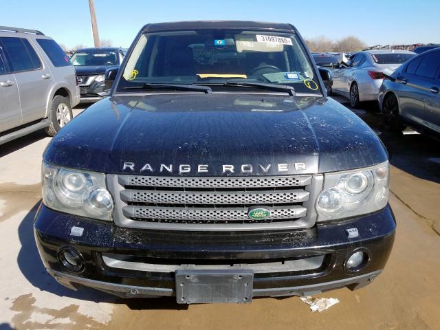 SALSF254X7A119105 - 2007 LAND ROVER RANGE ROVER SPORT HSE  photo 9