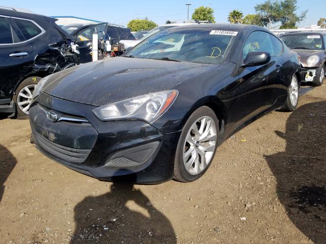 KMHHT6KD4DU081950 - 2013 HYUNDAI GENESIS COUPE 2.0T  photo 2