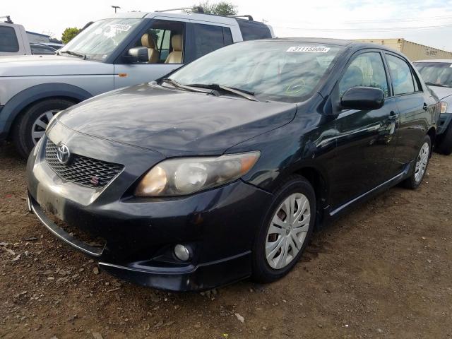 1NXBU40E29Z063103 - 2009 TOYOTA COROLLA BASE  photo 2