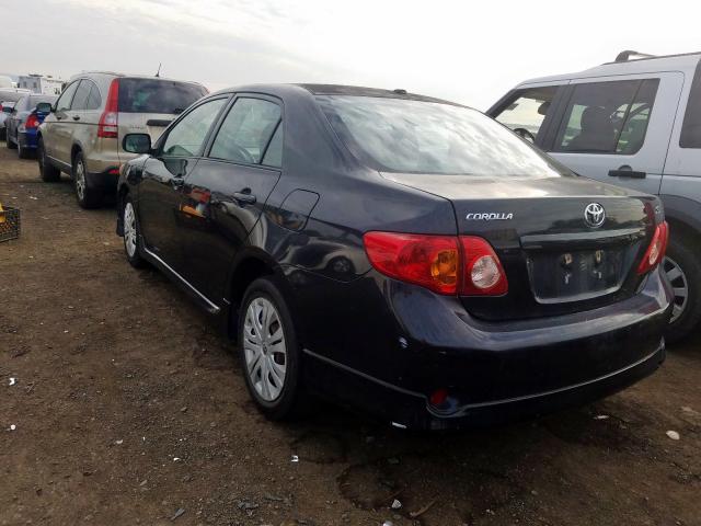 1NXBU40E29Z063103 - 2009 TOYOTA COROLLA BASE  photo 3