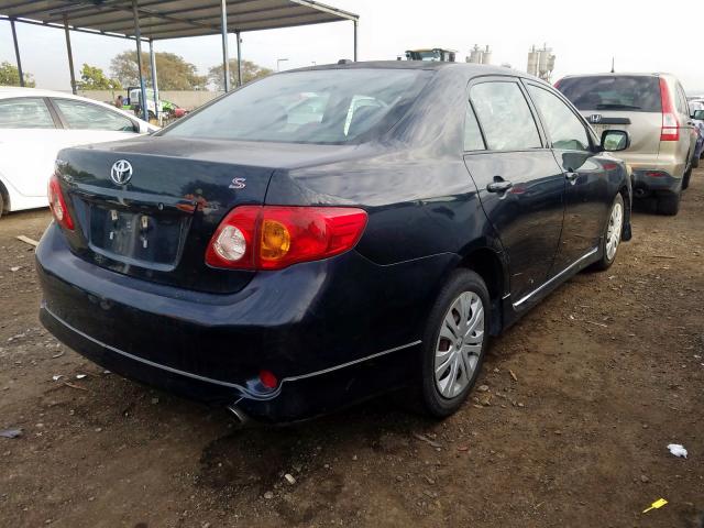 1NXBU40E29Z063103 - 2009 TOYOTA COROLLA BASE  photo 4