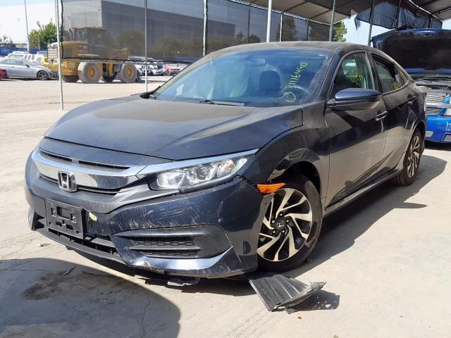 19XFC2F73JE200011 - 2018 HONDA CIVIC EX  photo 2