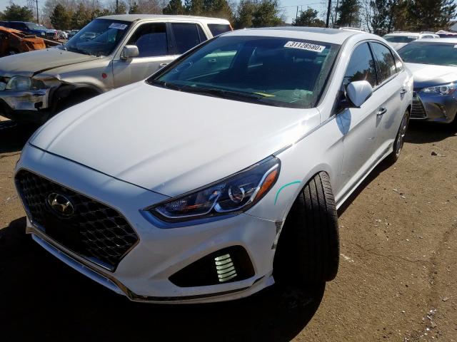 5NPE34AB3JH688262 - 2018 HYUNDAI SONATA SPORT  photo 2