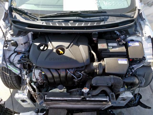 KMHDH4AE1DU989674 - 2013 HYUNDAI ELANTRA GLS  photo 7