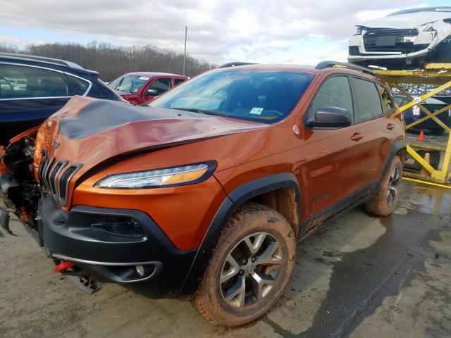 1C4PJMBS3GW183550 - 2016 JEEP CHEROKEE TRAILHAWK  photo 2