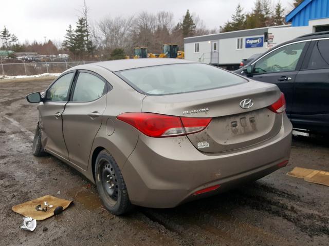 5NPDH4AE4DH410532 - 2013 HYUNDAI ELANTRA GLS  photo 3