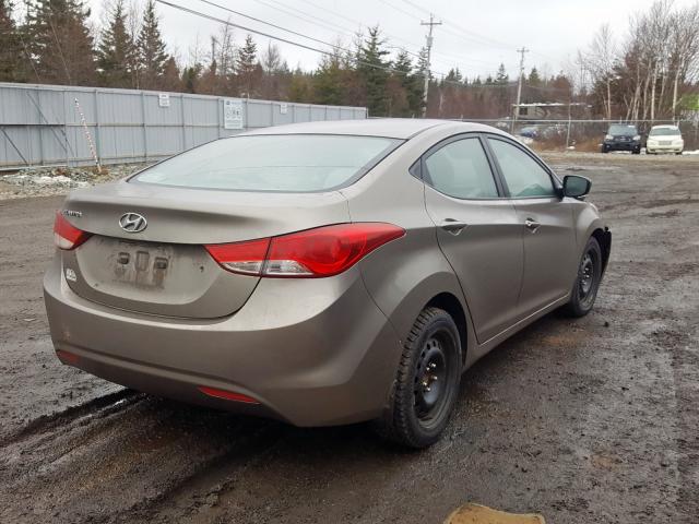 5NPDH4AE4DH410532 - 2013 HYUNDAI ELANTRA GLS  photo 4