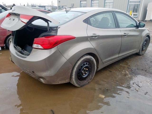 5NPDH4AEXDH333245 - 2013 HYUNDAI ELANTRA GLS  photo 4