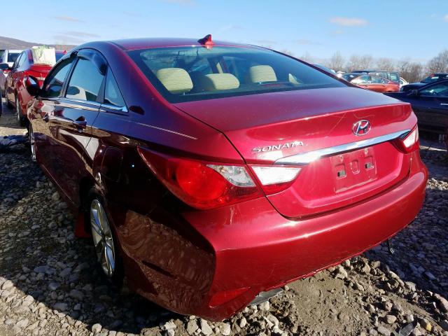 5NPEB4AC5EH852418 - 2014 HYUNDAI SONATA GLS  photo 3