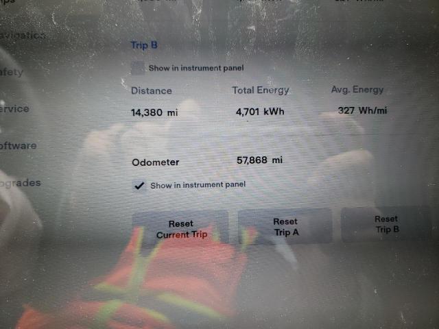 5YJSA1E2XKF312000 - 2019 TESLA MODEL S Սպիտակ լուսանկար 8