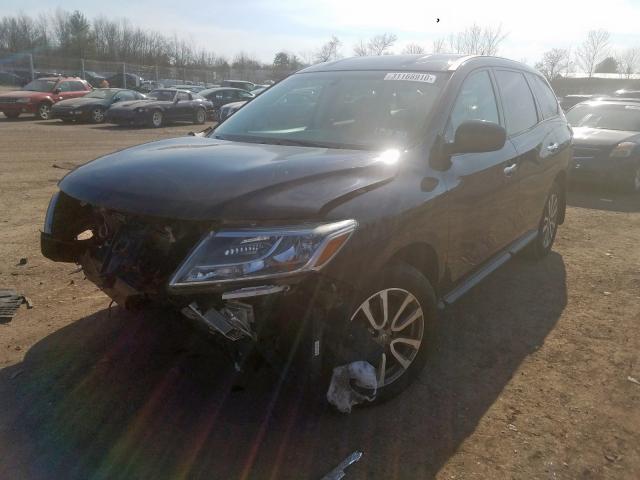 5N1AR2MM6EC617195 - 2014 NISSAN PATHFINDER S  photo 2