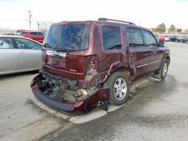 5FNYF3H97BB015699 - 2011 HONDA PILOT TOURING  photo 4