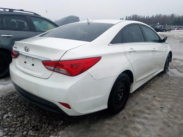 5NPEB4AC6EH824529 - 2014 HYUNDAI SONATA GLS  photo 4