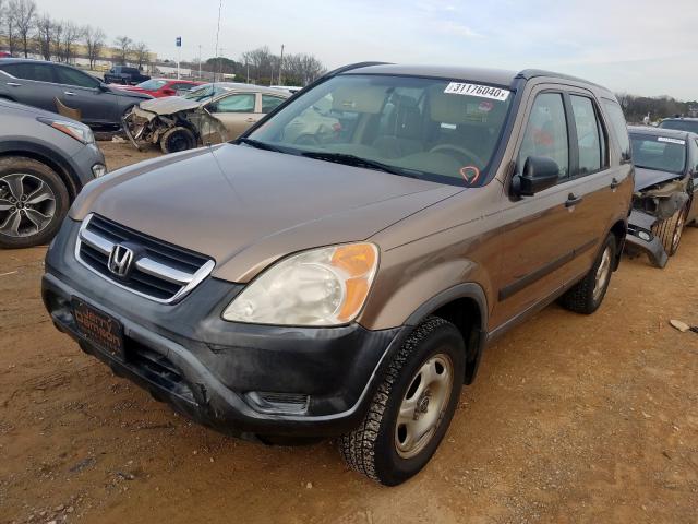 JHLRD68444C015890 - 2004 HONDA CR-V LX  photo 2