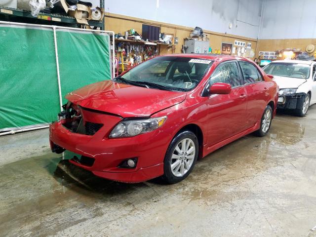 2T1BU4EE4AC475781 - 2010 TOYOTA COROLLA BASE  foto 2