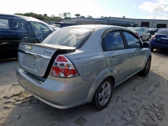 KL1TD5DE0AB055405 - 2010 CHEVROLET AVEO LS  ფოტო 4