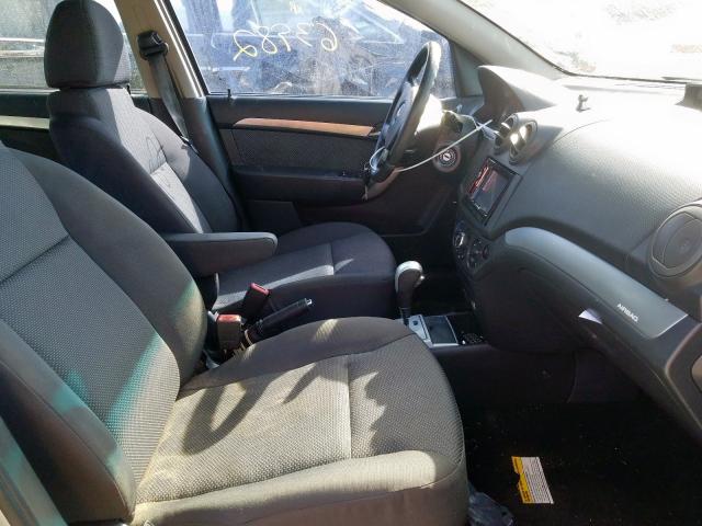 KL1TD5DE0AB055405 - 2010 CHEVROLET AVEO LS  ფოტო 5
