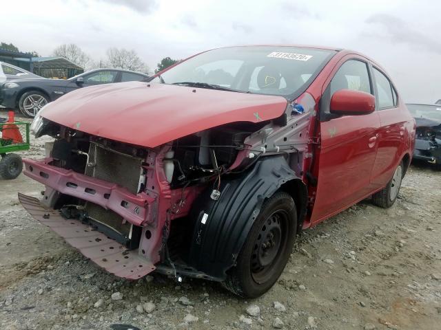 ML32F3FJ2HHF05565 - 2017 MITSUBISHI MIRAGE G4 ES  foto 2