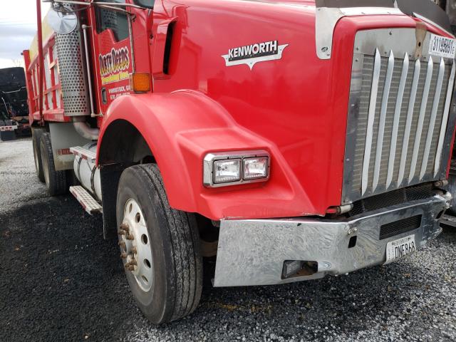 1NKDLU9X7YJ845514 - 2000 KENWORTH CONSTRUCTI T800 RED photo 9