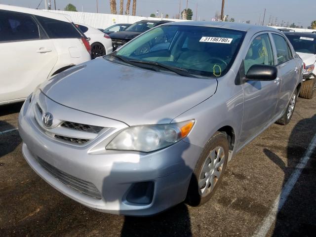 2T1BU4EE5BC567192 - 2011 TOYOTA COROLLA BASE  photo 2