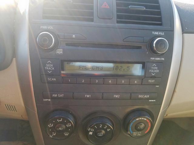 JTDBU4EE2DJ122819 - 2013 TOYOTA COROLLA BASE  foto 9