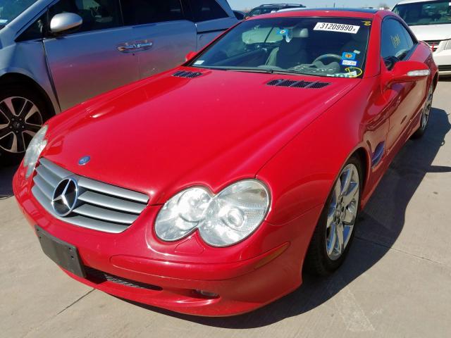 WDBSK75F83F028380 - 2003 MERCEDES-BENZ SL 500R  photo 2