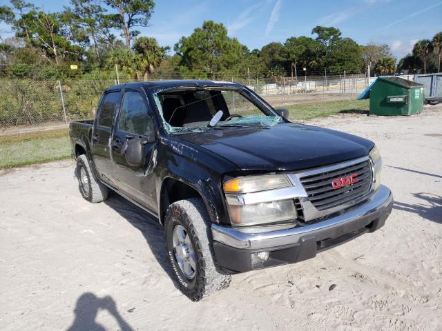 1GTDT136068274663 - 2006 GMC CANYON BLACK photo 1