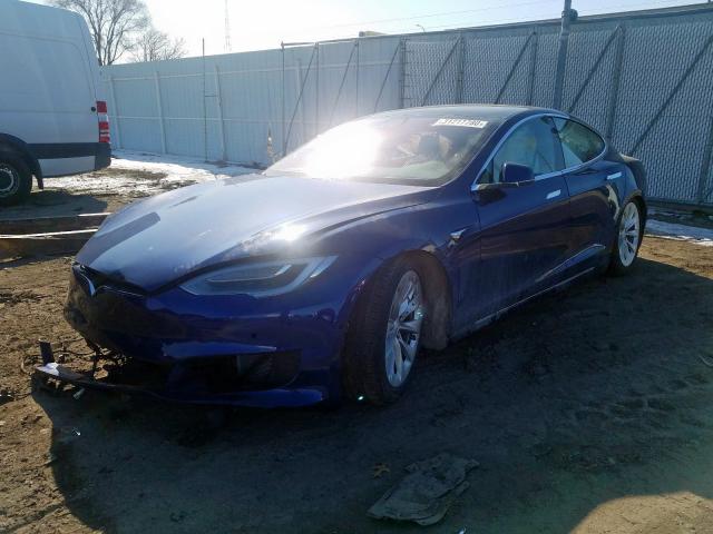 5YJSA1E23KF342343 - 2019 TESLA MODEL S  լուսանկար 2