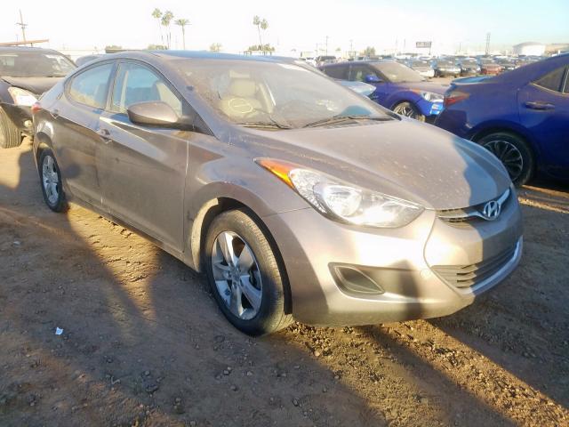 5NPDH4AEXDH374961 - 2013 HYUNDAI ELANTRA GLS  photo 1