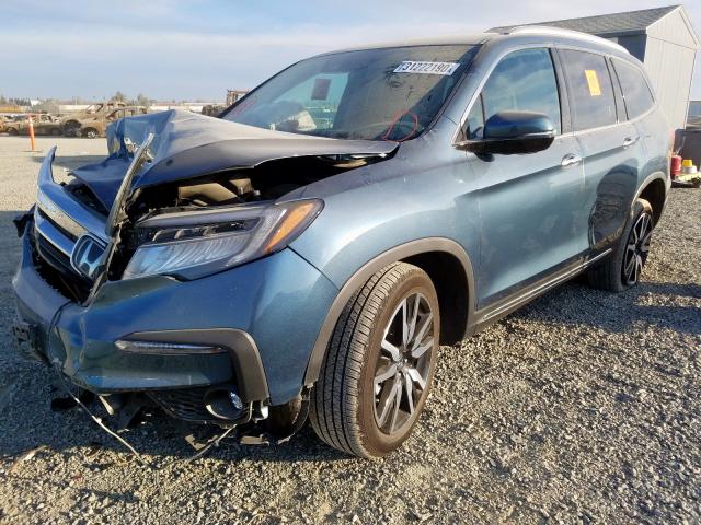 5FNYF6H6XKB096480 - 2019 HONDA PILOT TOURING  photo 2